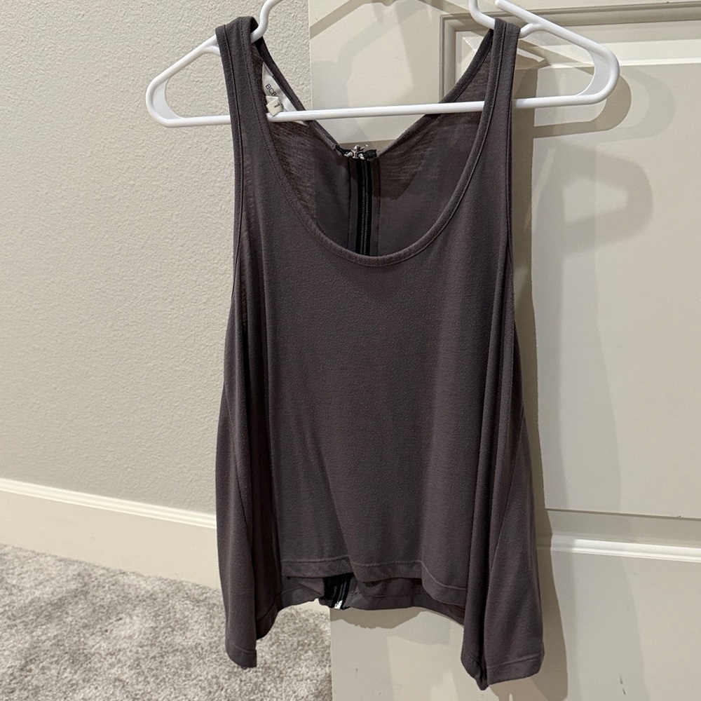 BCBG Women's Gray Tank Top